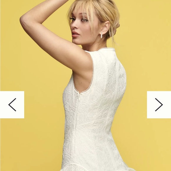 Anthropologie white dress - Picture 2 of 6